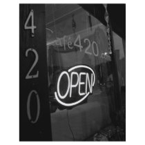 Cafe 420 custom flyer