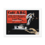 Cafe ABG Vintage Coffee Shop Ad Art Post Cards