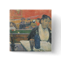 Cafe at Arles, 1888 Button