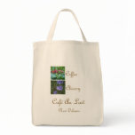 CAFE AU LAIT NEW ORLEANS COFFEE CHICORY TOTE BAGS
