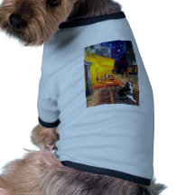 Cafe - Boston Terrier #4 Doggie Shirt