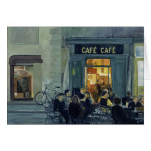 Cafe Cafe Note Cards