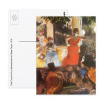 Cafe Concert at Les Ambassadeurs by Edgar Degas Postcards