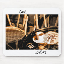 Café Culture Mouse Pads
