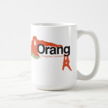 Café d'Outreach d'orang-outan/tasse de thé
