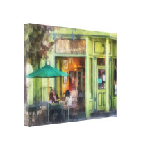 Café et thé d'empire impressions sur toile