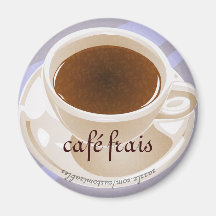 Café frais magnet