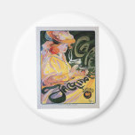Cafe Jacamo Vintage Coffee Drink Ad Art Refrigerator Magnets