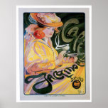 Cafe Jacamo Vintage Coffee Drink Ad Art Print
