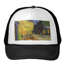 Café la nuit par Vincent van Gogh Casquettes De Camionneur