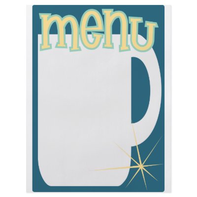 Cafe Menu Flyer by megnomad
