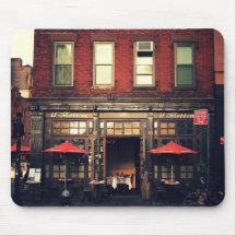 Cafe - New York City Mousepads