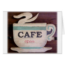 Café ouvert carte