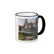 Cafe overlooking Wawel Cathedral, Wawel Hill, Coffee Mugs