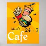 Cafe Poster posters