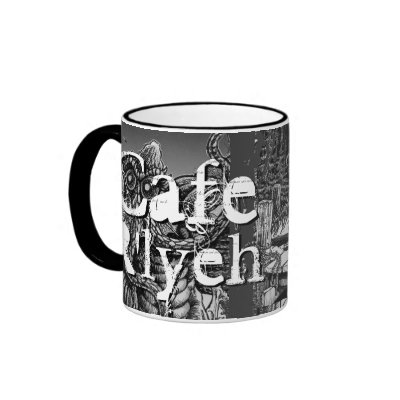 Cafe R'lyeh Drink Deep One Sludge Mug by SwansonIllustration