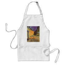 Cafe Terrace at Night by Vincent van Gogh Aprons
