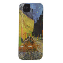 Cafe Terrace at Night by Vincent van Gogh Case iPhone 4 Case-Mate Case
