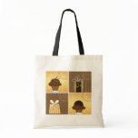 Cafe Tote Canvas Bags