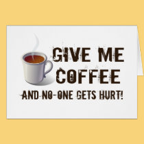Caffein Deprivation cards