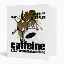 Caffeine 3 Ring Binders