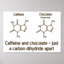 Caffeine and Chocolate Poster