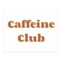 Caffeine Club Postkarten