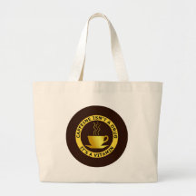 CAFFEINE ISN'T A DRUG, IT'S A VITAMIN TOTE BAG