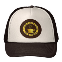 CAFFEINE ISN'T A DRUG, IT'S A VITAMIN TRUCKER HATS