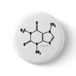 Caffeine Molecular Structure Buttons