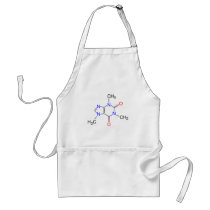 Caffeine Molecule Aprons