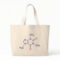 Caffeine Molecule Bags