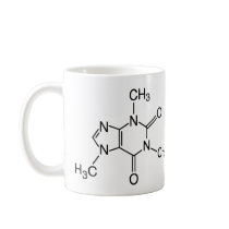 Caffeine Molecule Coffee Mug