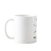 Caffeine: my drug of choice mug
