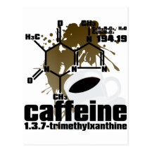 Caffeine Post Card