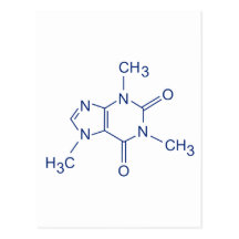 Caffeine Post Card