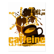 Caffeine Post Card