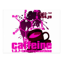 Caffeine Post Cards