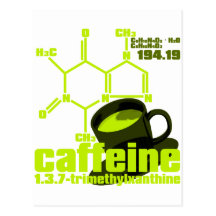 Caffeine Postcard