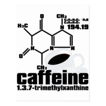 Caffeine Postcard