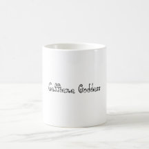 Caffiene Goddess Coffee Mugs