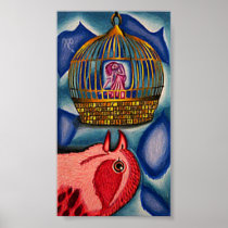Caged Animal Posters