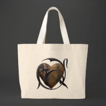 Caged Heart bags