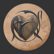 Caged Heart magnets