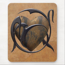 Caged Heart mousepads