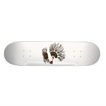 Caged Heart Skateboard Deck