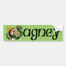 Cagney Celtic Dragon Bumper Sticker