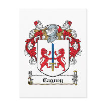 Cagney Family Crest Post Card
