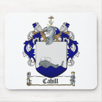 CAHILL FAMILY CREST -  CAHILL COAT OF ARMS MOUSE PAD