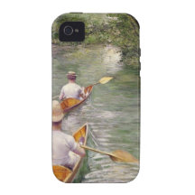 Caillebotte: The Canoes iPhone 4 Cover